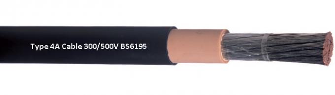 コイル鉛ケーブル ゴム製適用範囲が広いケーブルBS6195のタイプ4熱オイル抵抗