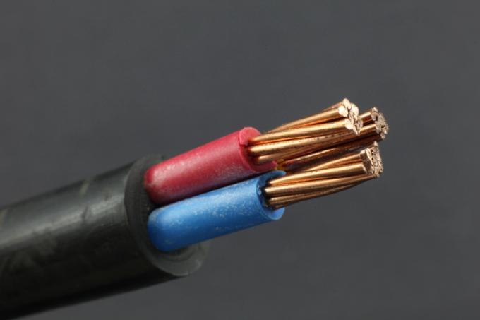 クラス1 IEC 60502 - 1の標準的な低電圧ケーブル3の中心ポリ塩化ビニールの銅の構造装甲どれも