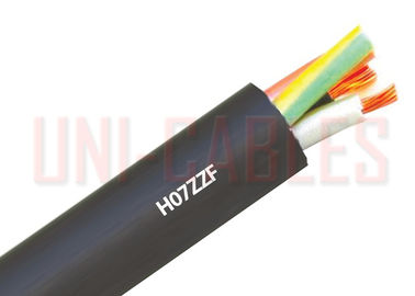 中国 適用範囲が広いH07ZZ - Fのゴム製多中心の送電線は、黒く低い煙ハロゲン ケーブルを放します サプライヤー